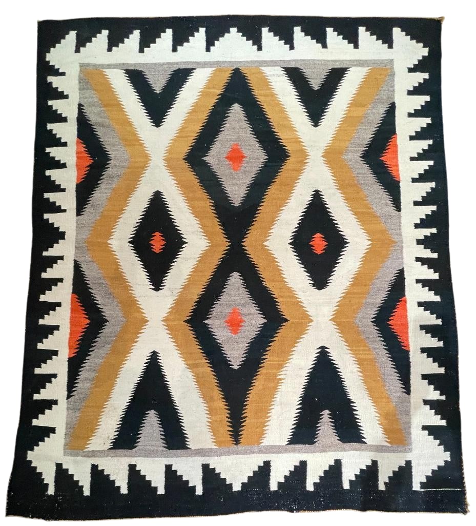 Large Navajo Rug, Circa 1950s-1960s (1 of 16)