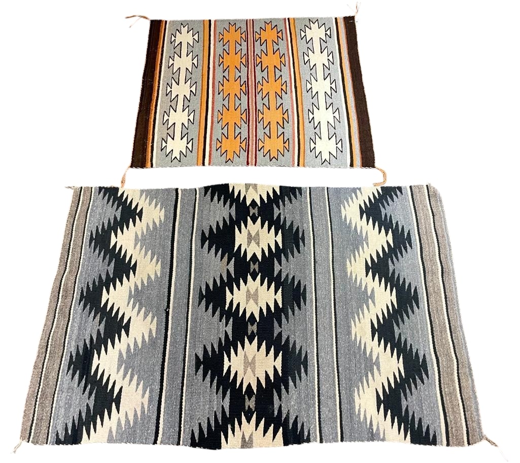Two Banded Eyedazzler Pattern Navajo Textiles (1 of 15)