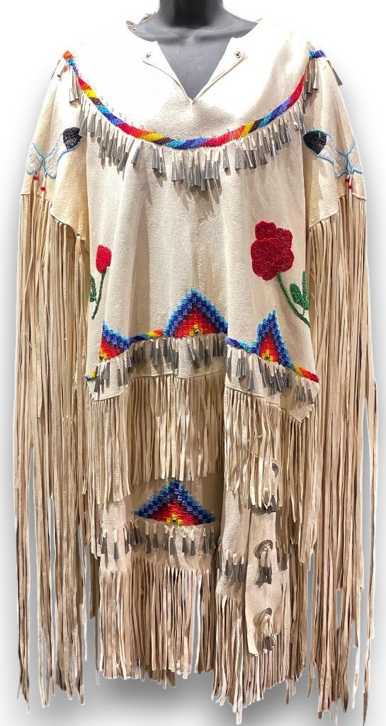 Vintage Apache Beaded Jingle Dress (1 of 16)