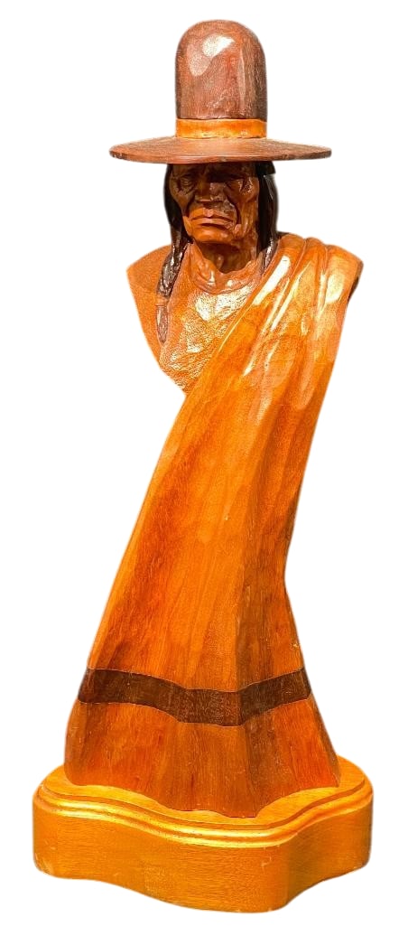 Native American Wood Carving by John Burke (1 of 19)