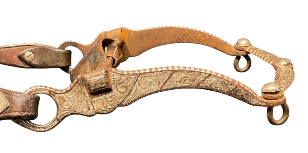 Fleming Silver Inlay Bit With Nice Headstall (1 of 19)