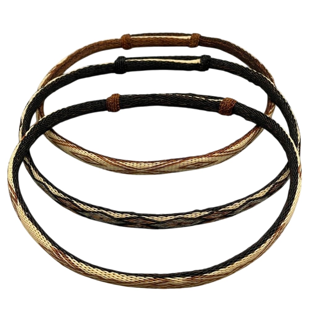 Three Hitched Horsehair Hat Bands - Deer Lodge (1 of 5)