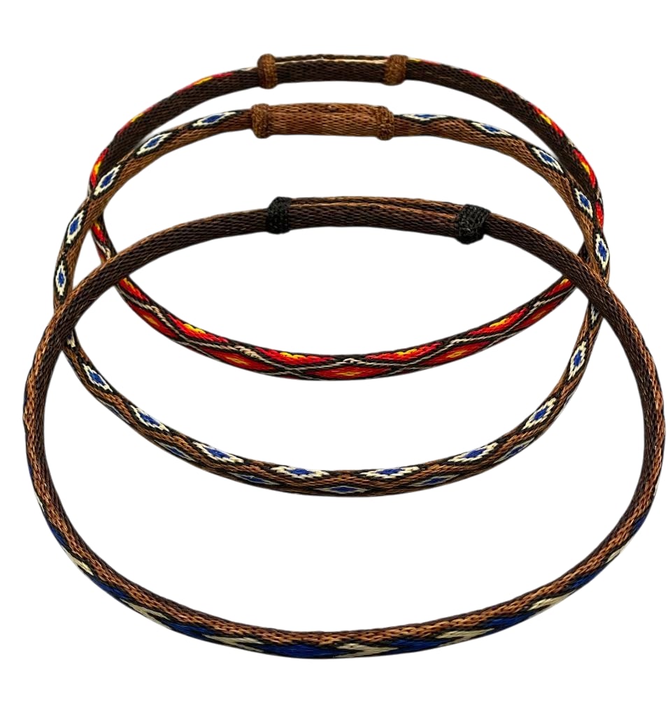 Three Hitched Horsehair Hat Bands - Deer Lodge (1 of 5)