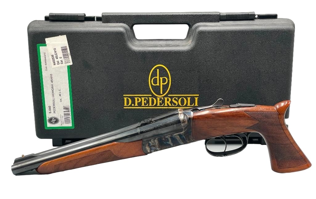 Pedersoli Howdah .45 LC Pistol Like New With Original Box (1 of 18)
