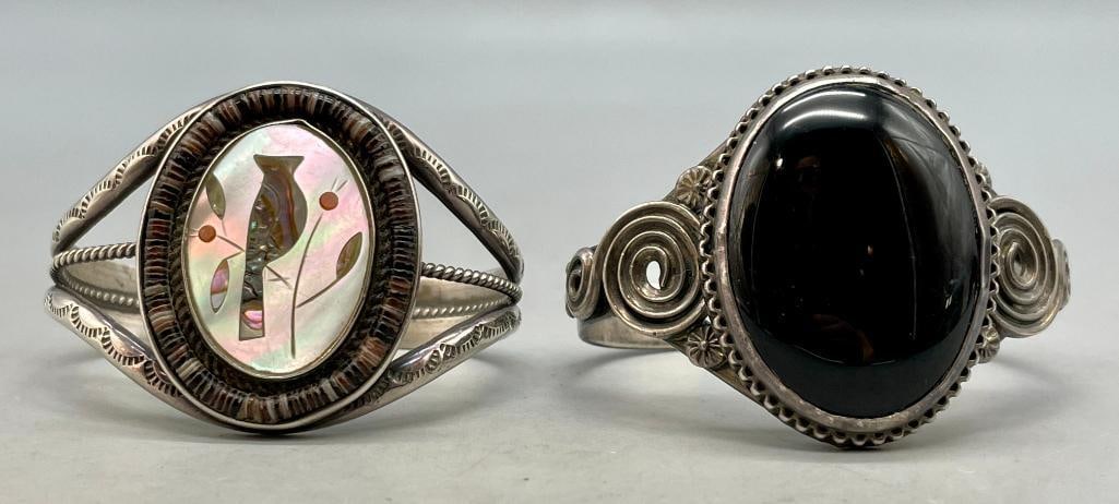 Two Sterling Silver Bracelets - 2