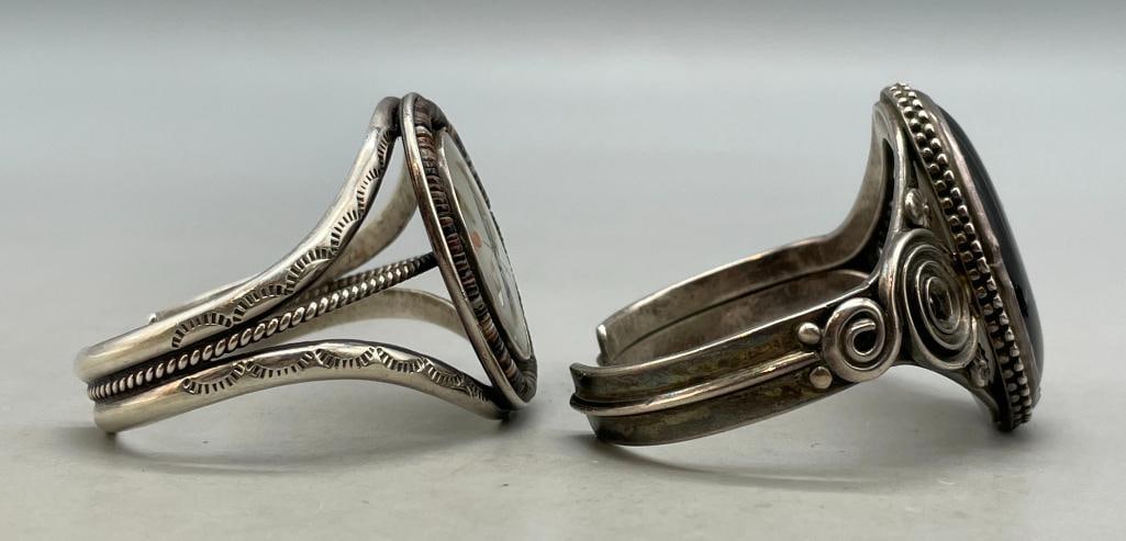 Two Sterling Silver Bracelets - 3