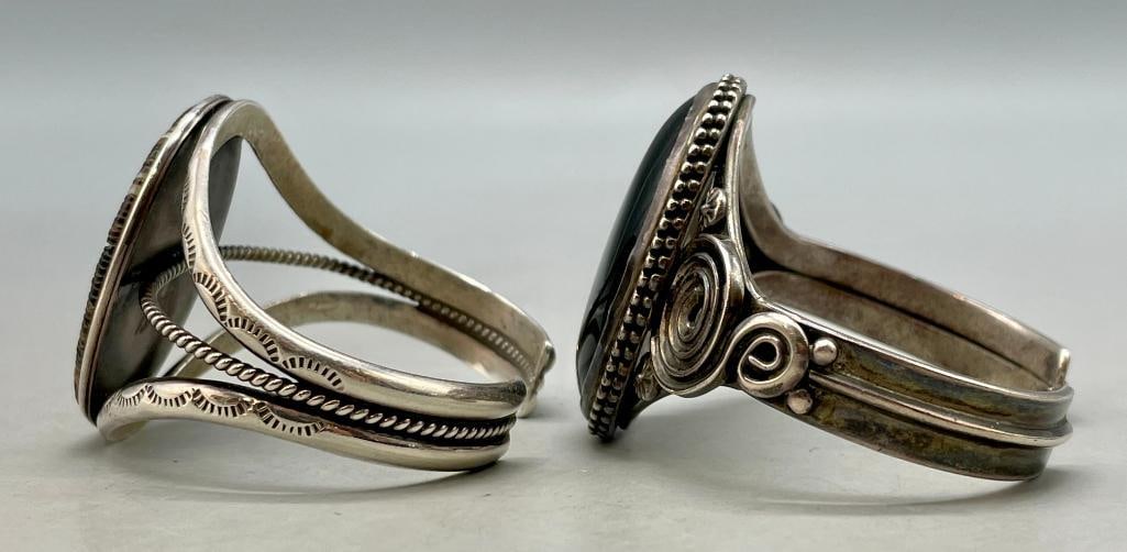 Two Sterling Silver Bracelets - 5