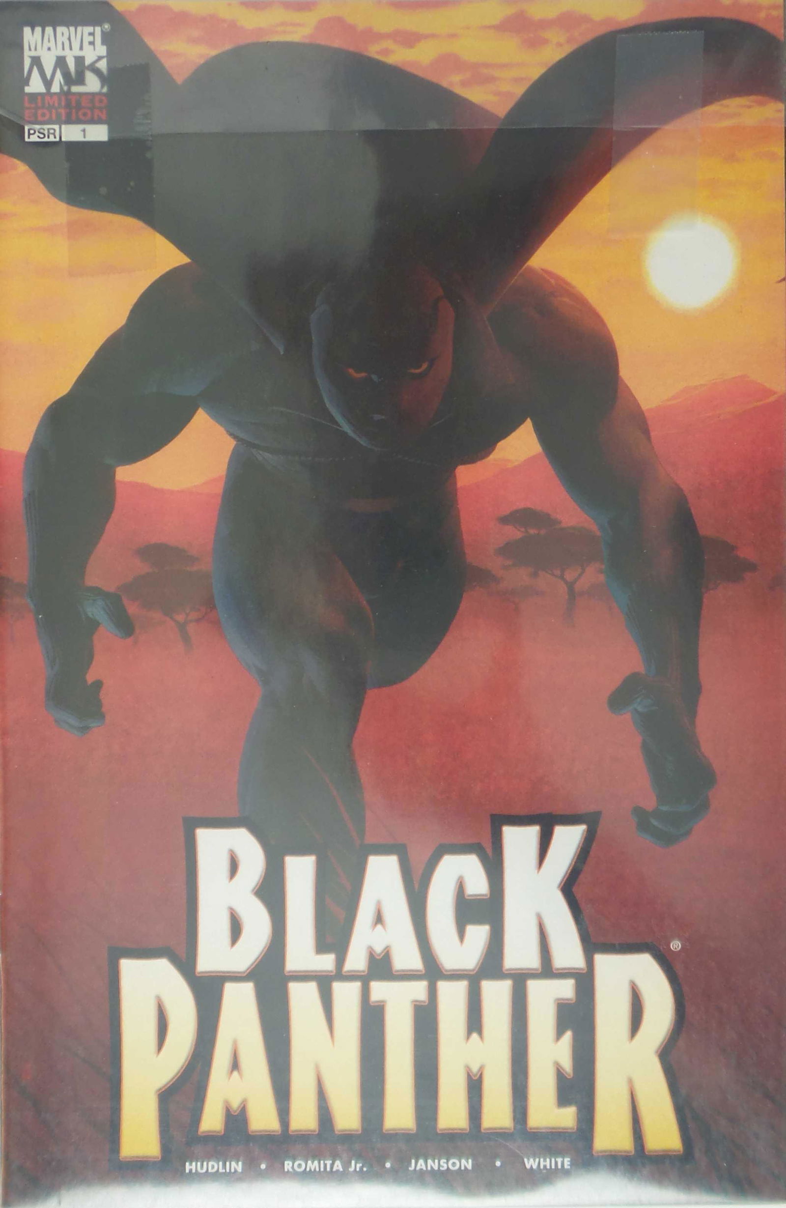 MARVEL Black Panther #1 (2005) Limited Edition Esad Ribic Variant Cover Comic Book (1 of 7)