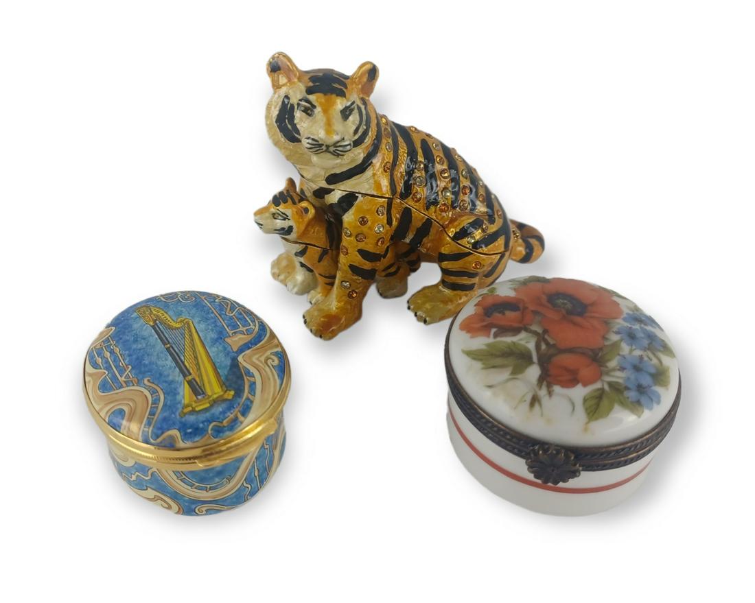 Lot of 3 Trinket Boxes (1 of 5)