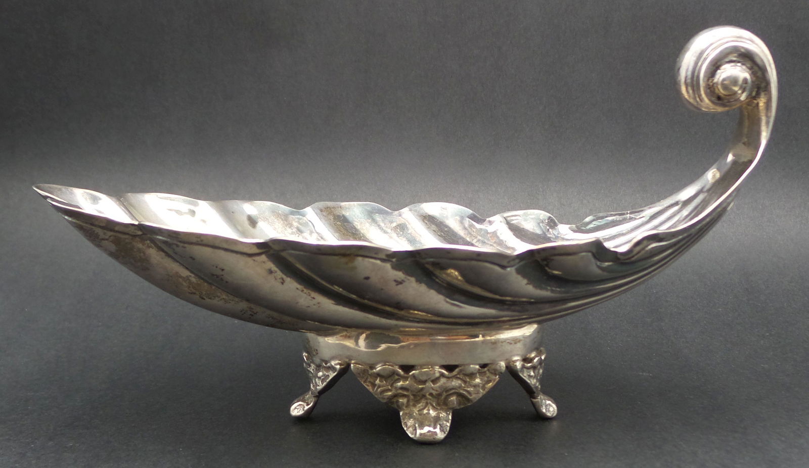 Mid-Century SANBORNS Mexico Sterling Silver Scalloped Dish (1 of 9)