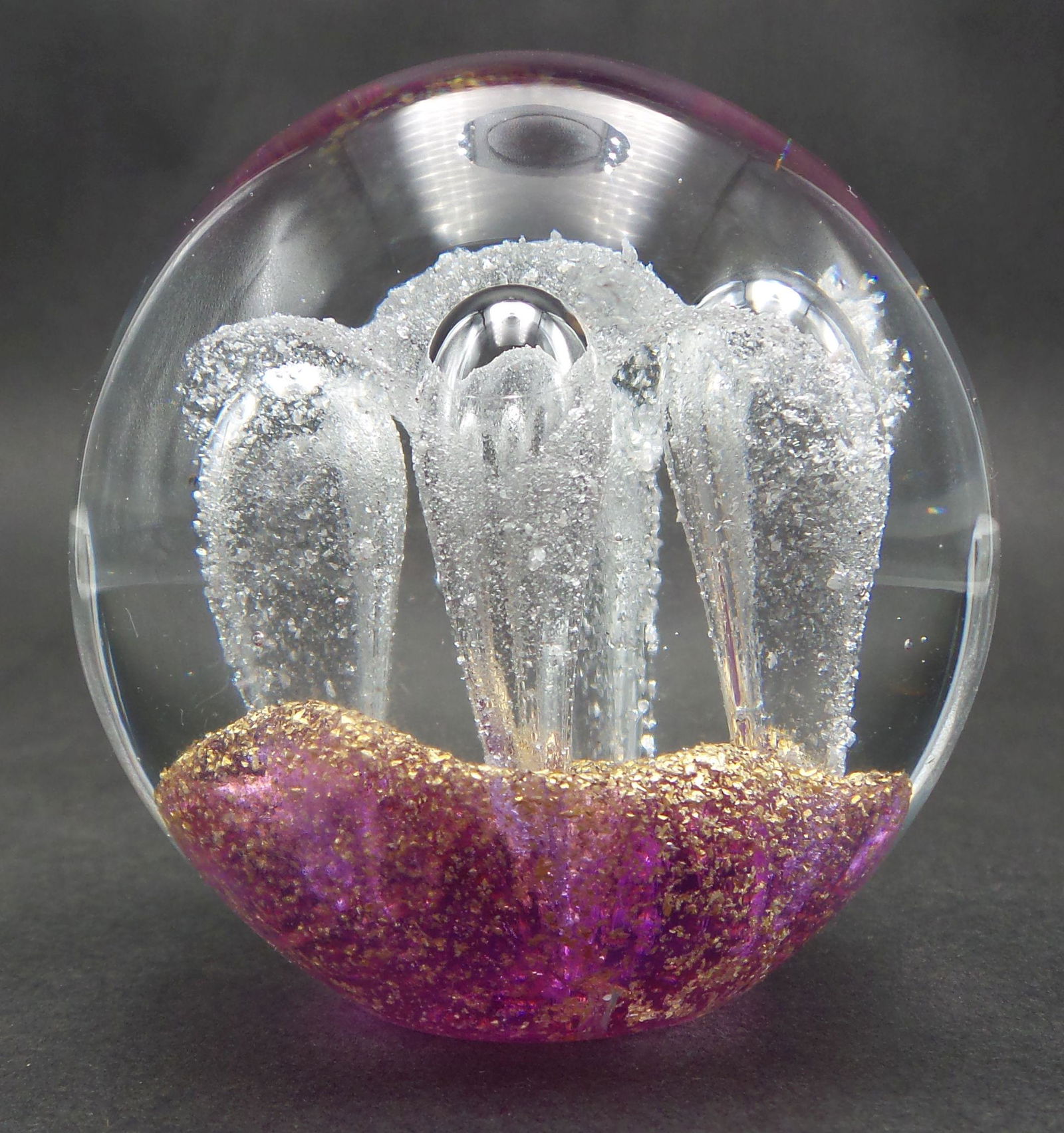 Vintage MURANO Style Art Glass Paperweight (1 of 6)