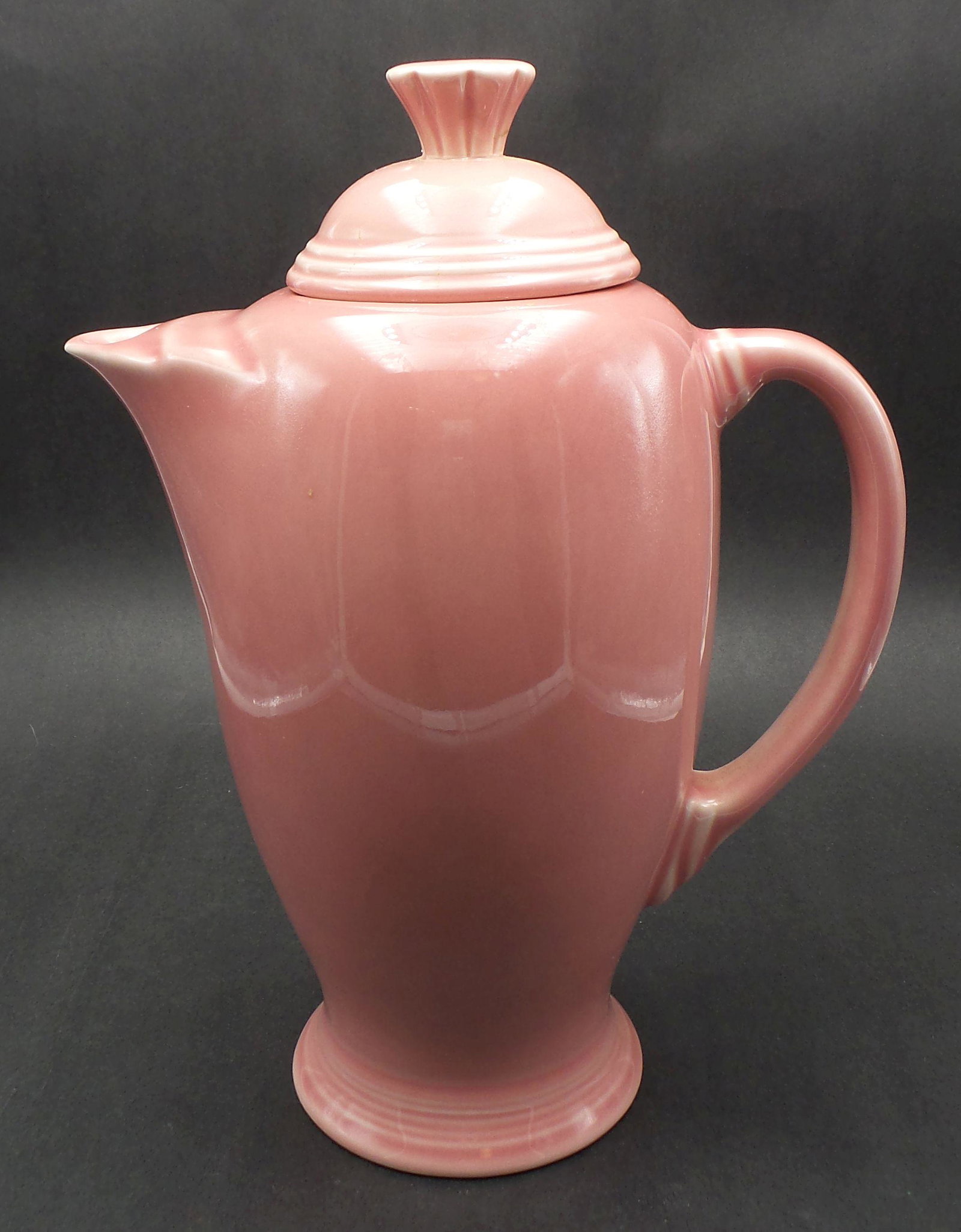 Vintage FIESTA Pink Tea / Coffee Pot (1 of 13)