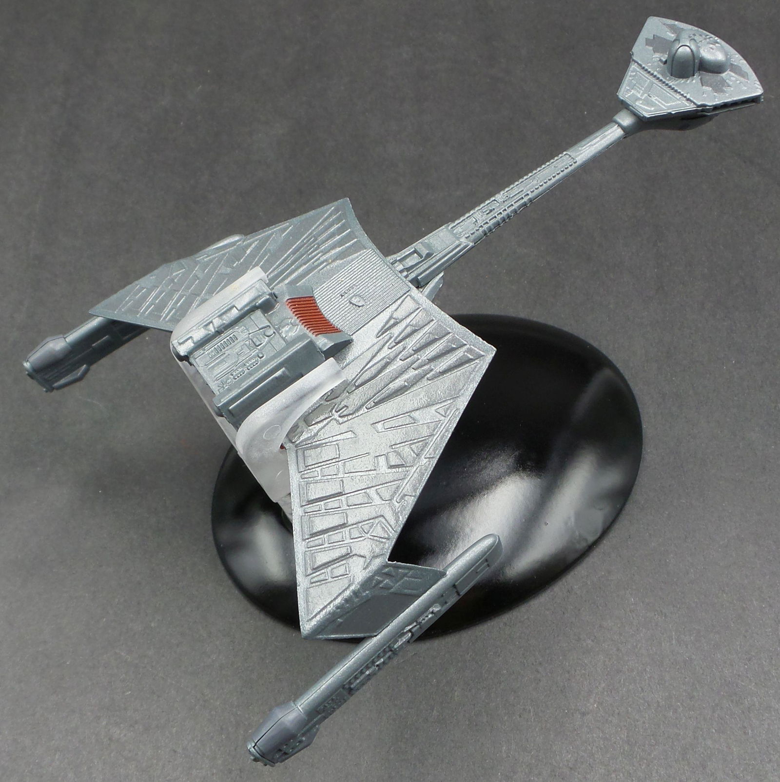 Vintage EAGLEMOSS Hero Star Trek Klingon K't'inga Class Battle Cruiser Diecast Model (1 of 10)