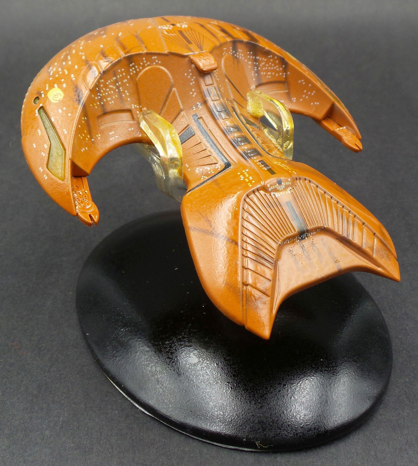 Vintage EAGLEMOSS Hero Star Trek Ferengi Marauder Diecast Model (1 of 10)