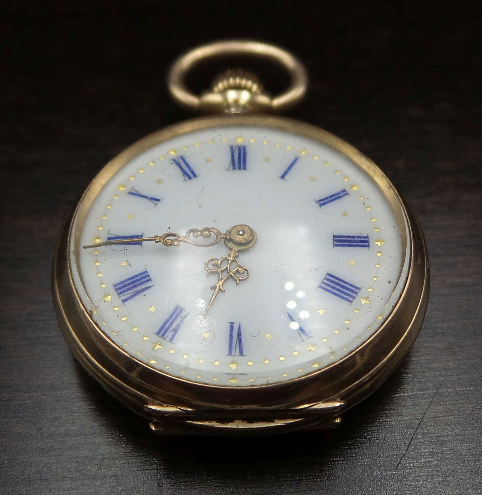 Antique ca. 1900 18K Gold Pocket Watch (1 of 15)