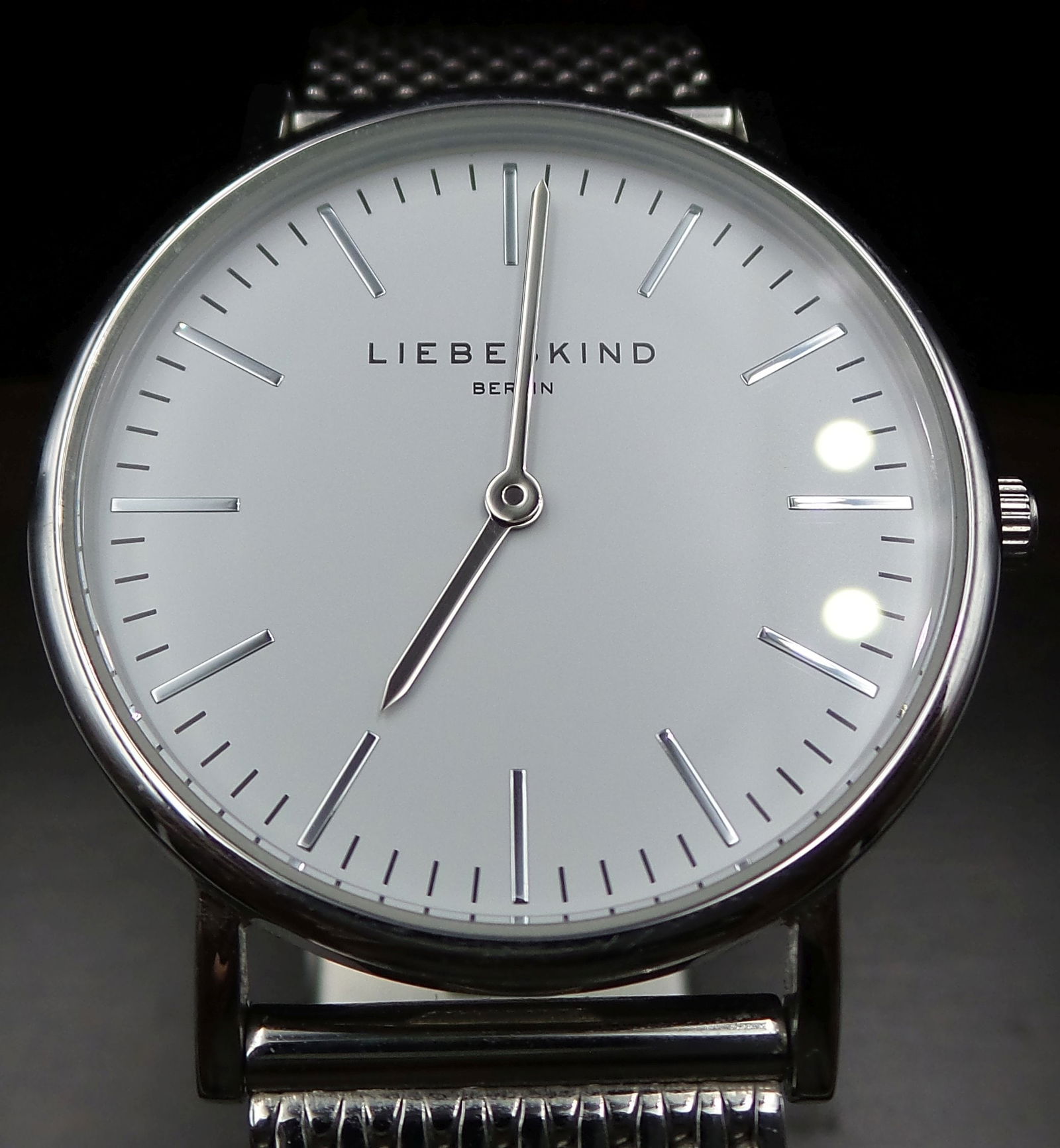 LIEBESKIND BERLIN Unisex Adult Quartz Analog Watch /w Stainless Steel Strap LT-0153-MQ (1 of 6)