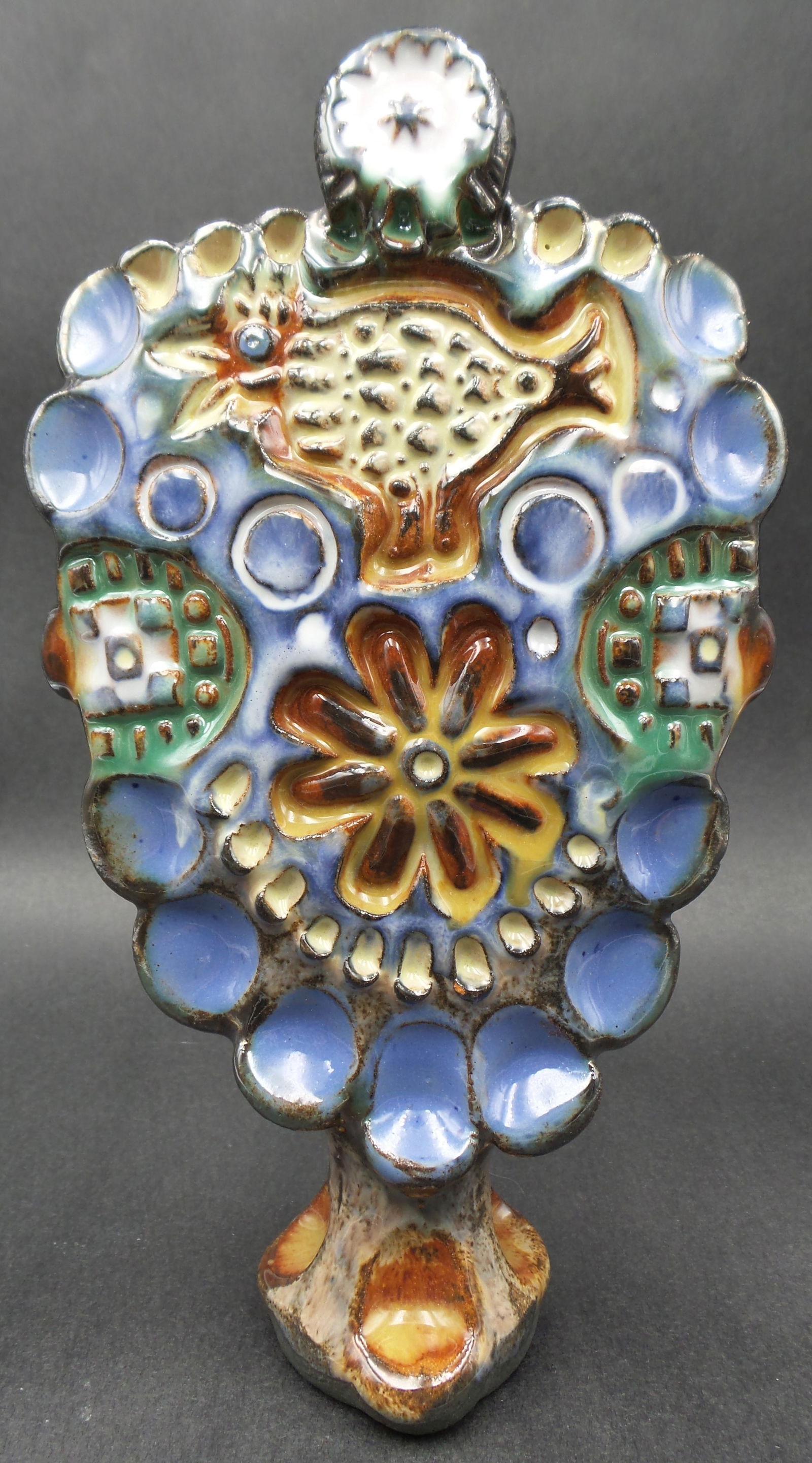 One-of-a-Kind ALFREDO SOSABRAVO 1982 Ceramic Sculpture as Guitar Competition First Prize (1 of 7)