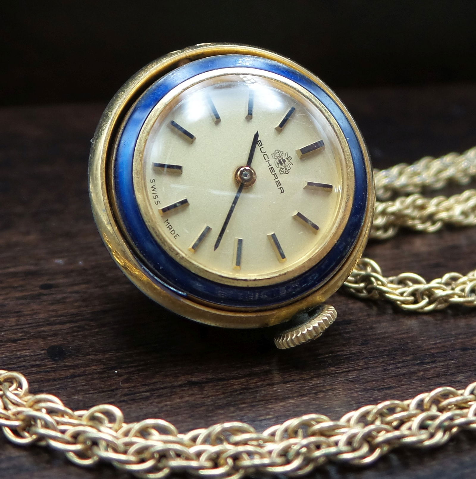 Bucherer hot sale necklace watch