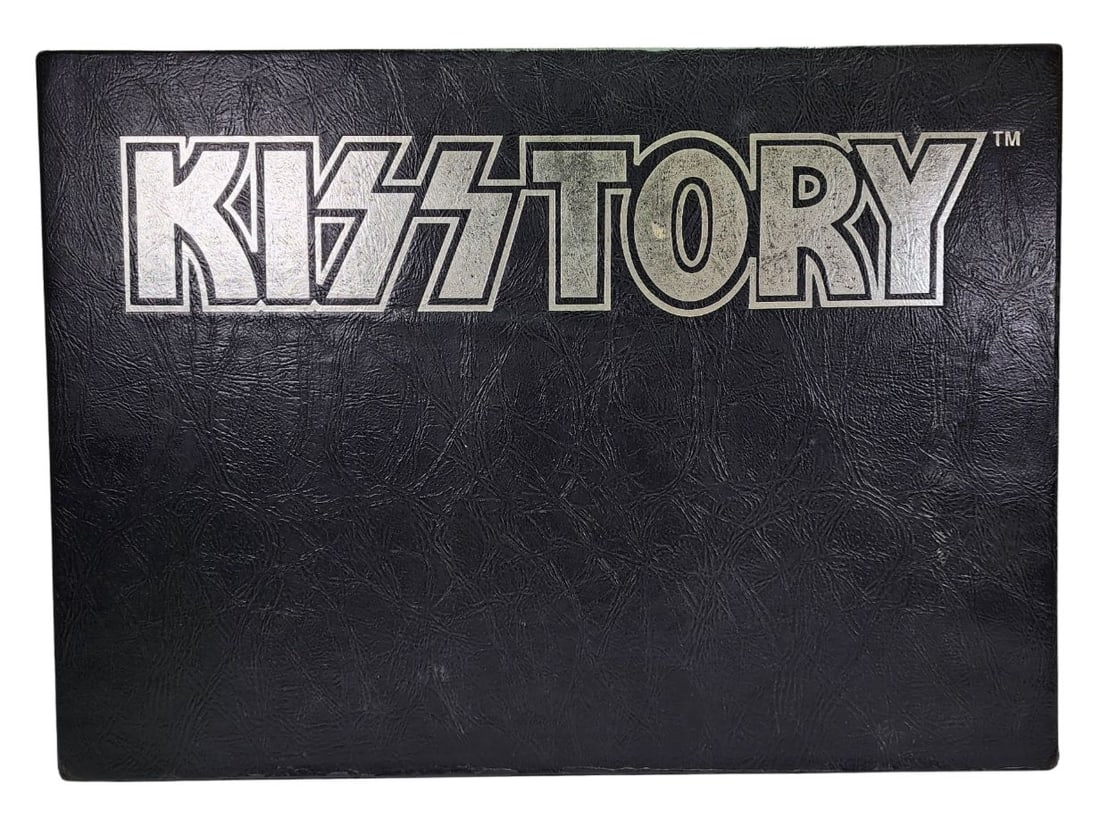 Vintage KISSTORY Book autographed by KISS Rock Band (1 of 6)
