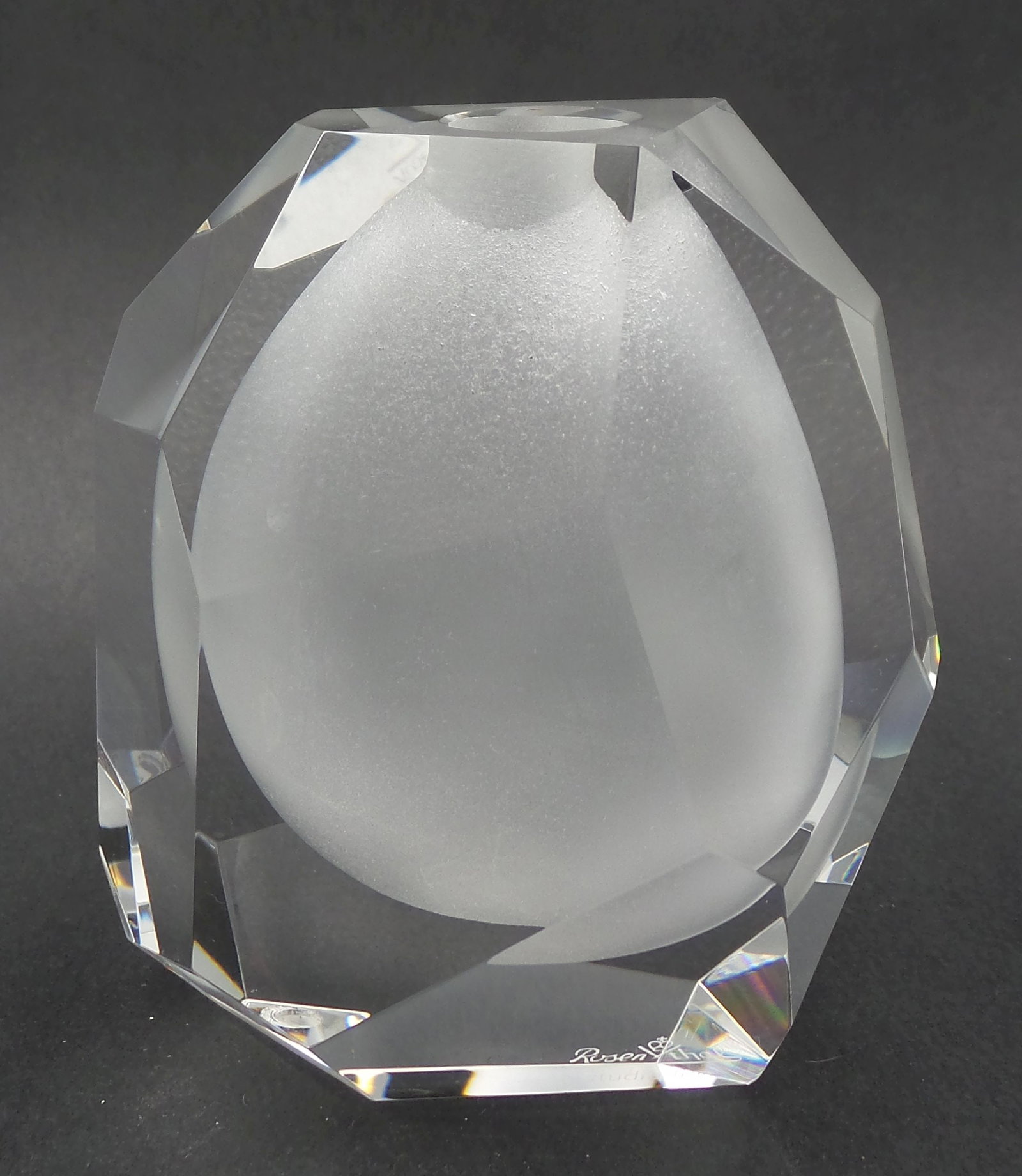 Very Unusual ROSENTHAL Studio Line Germany Crystal Vase (1 of 10)