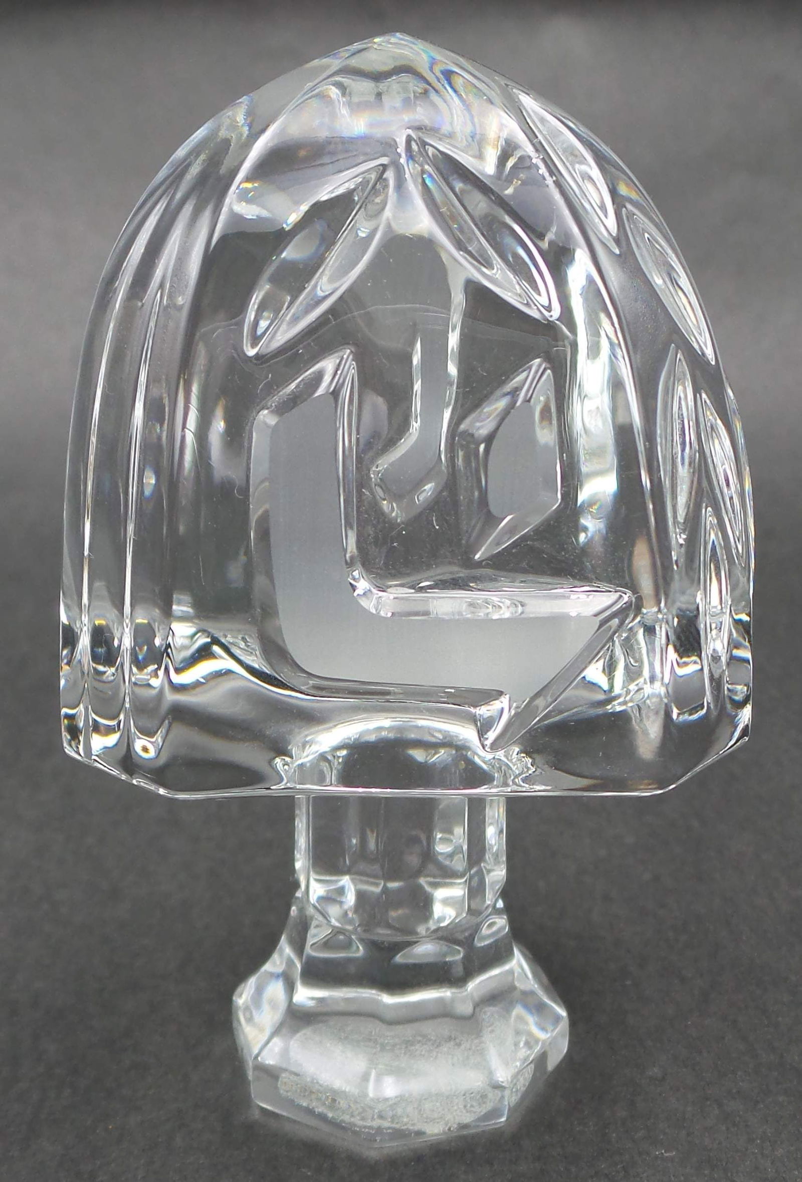 Vintage ROSENTHAL Germany Judaica Crystal Dreidel (1 of 5)