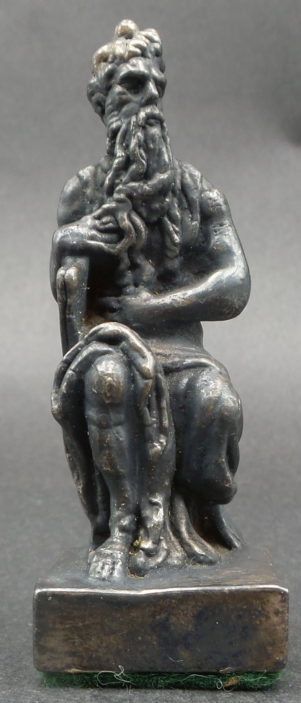 Vintage Sterling Silver Figurine of Moses after Michelangelo (1 of 7)