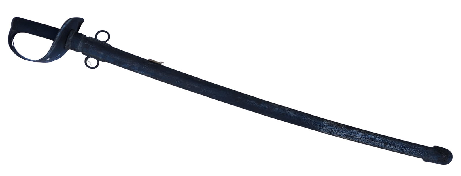 Antique 19th Century British Cavalry Sword /w Scabbard (1 of 16)