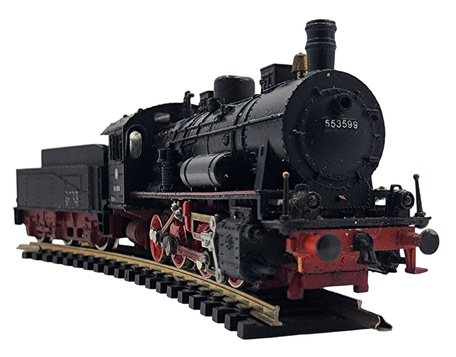 Vintage ARNOLD N Scale 2518 Steam Locomotive /w Tender BR 55 35 99 (1 of 10)