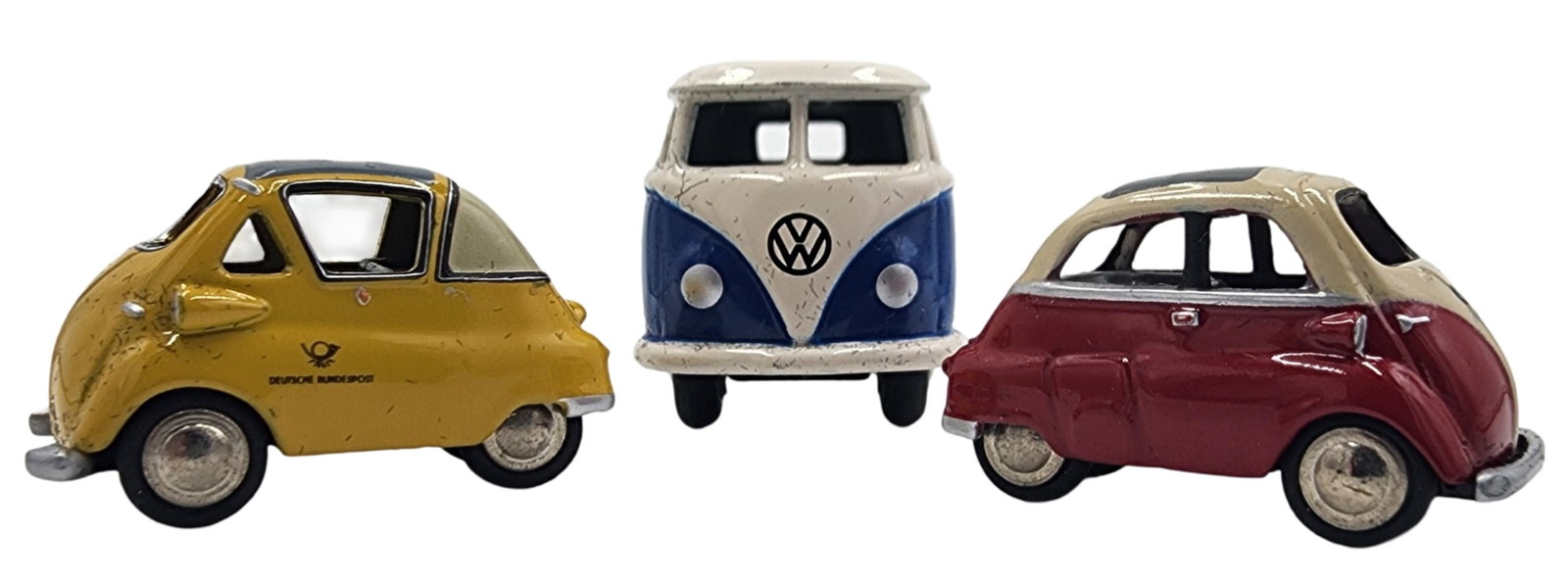 Limited Edition BMW Isetta & VW Bus Model Car Set (1 of 7)