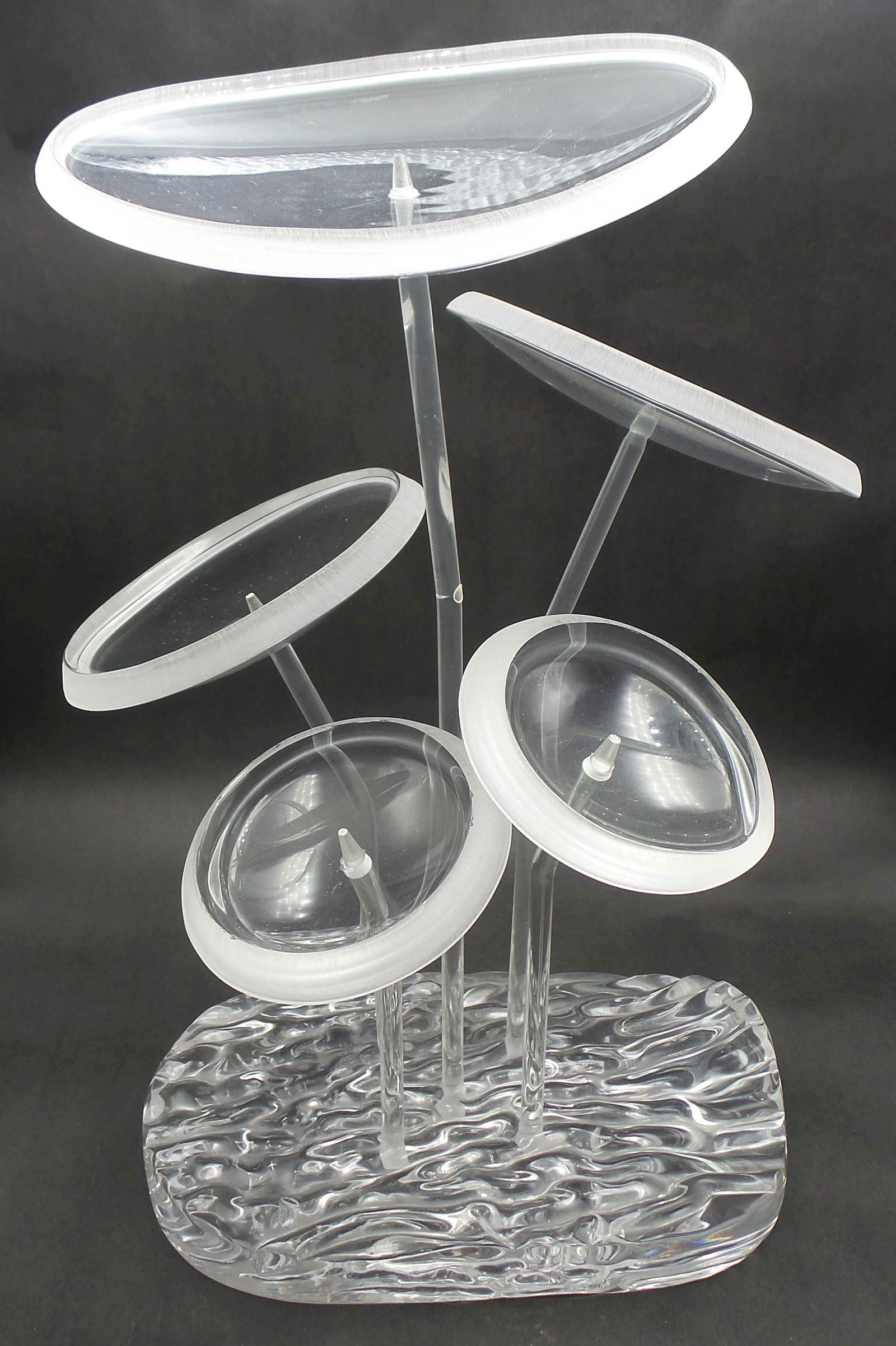 Vintage Mid-Century Modern Lucite Mushroom Sculpture (1 of 14)