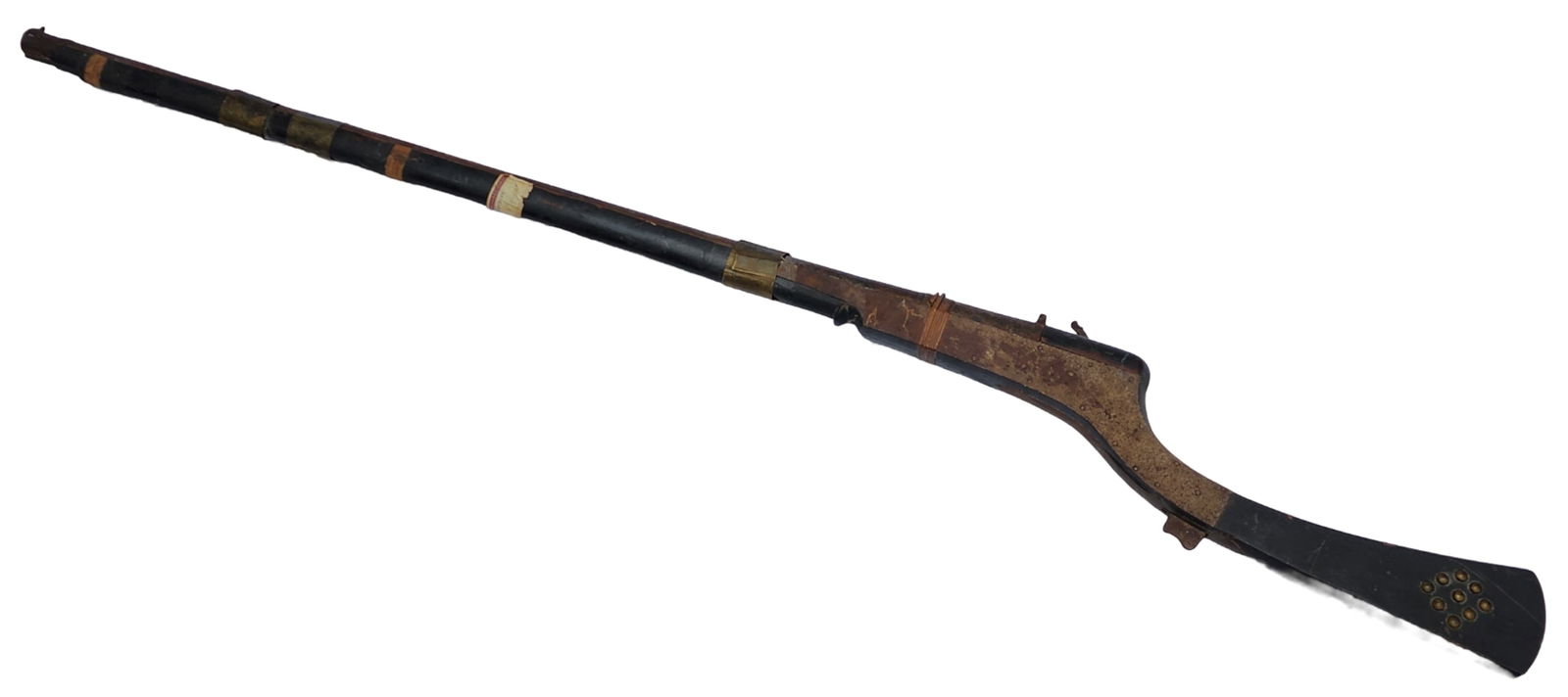 Antique 19th Century Indian Matchlock Musket - Ex-Sotheby's (1 of 7)