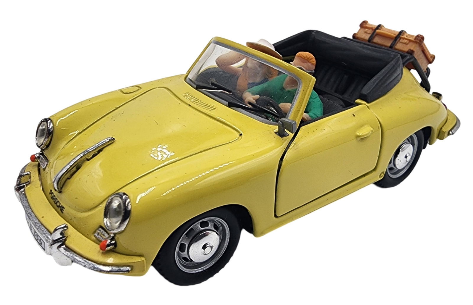 Yellow SCHUCO Porsche /w Vacation Couple (1 of 14)