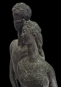 Large Mid Century Modern Brutalist EDWARD SCHILLACI Austin Productions Sculpture