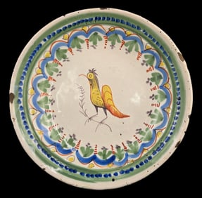 Very Rare 18th Cent. French Revolutionary Faience Plate