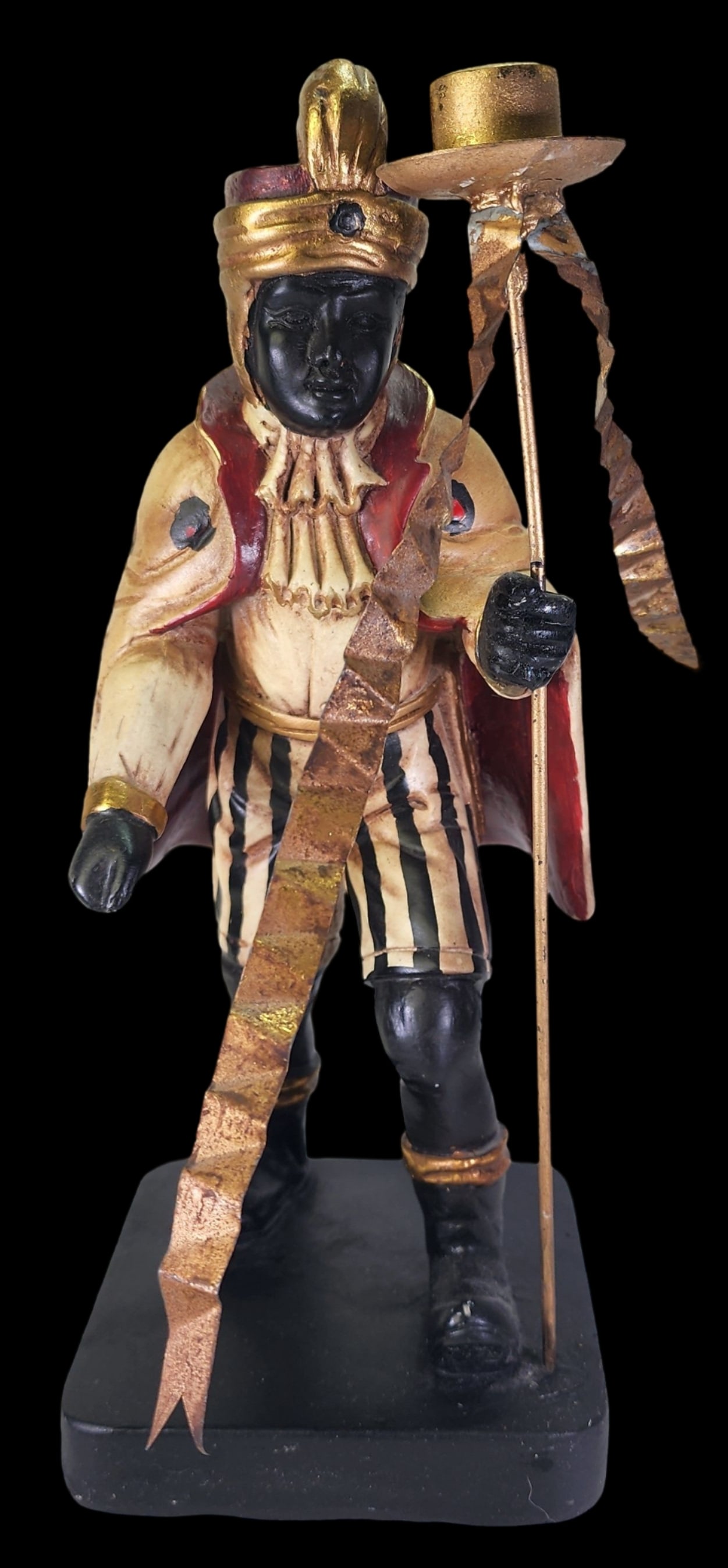 Whimsical & Ornate Vintage Blackamoor Candleholder (1 of 11)