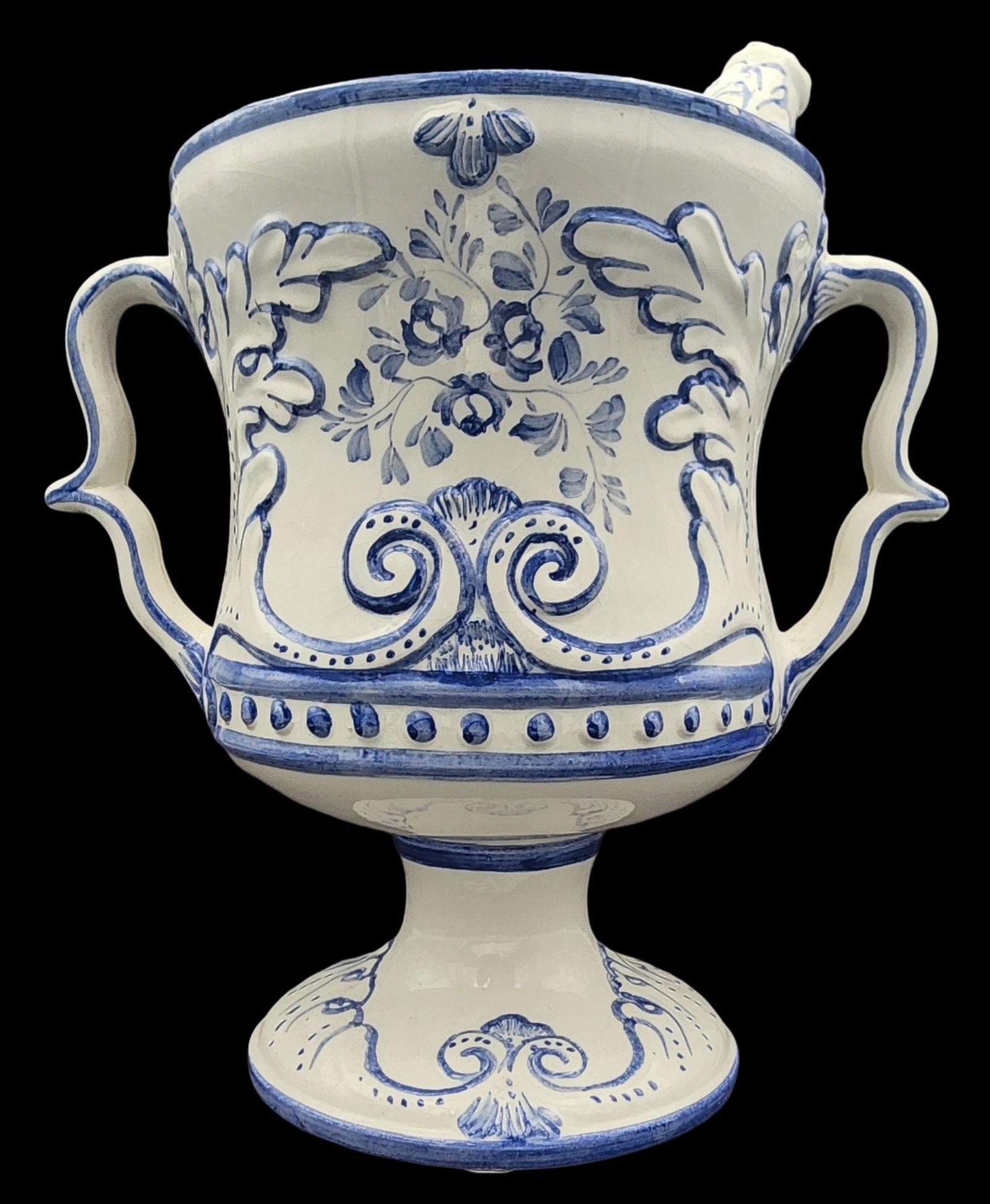 Vintage Italian Ceramic Apothecary Mortar & Pestle (1 of 5)