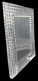 Vintage BACCARAT France Handcut Clear Crystal Eye Picture Frame