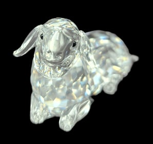 Vintage Retired SWAROVSKI Crystal Figurine /w Box - Sheep