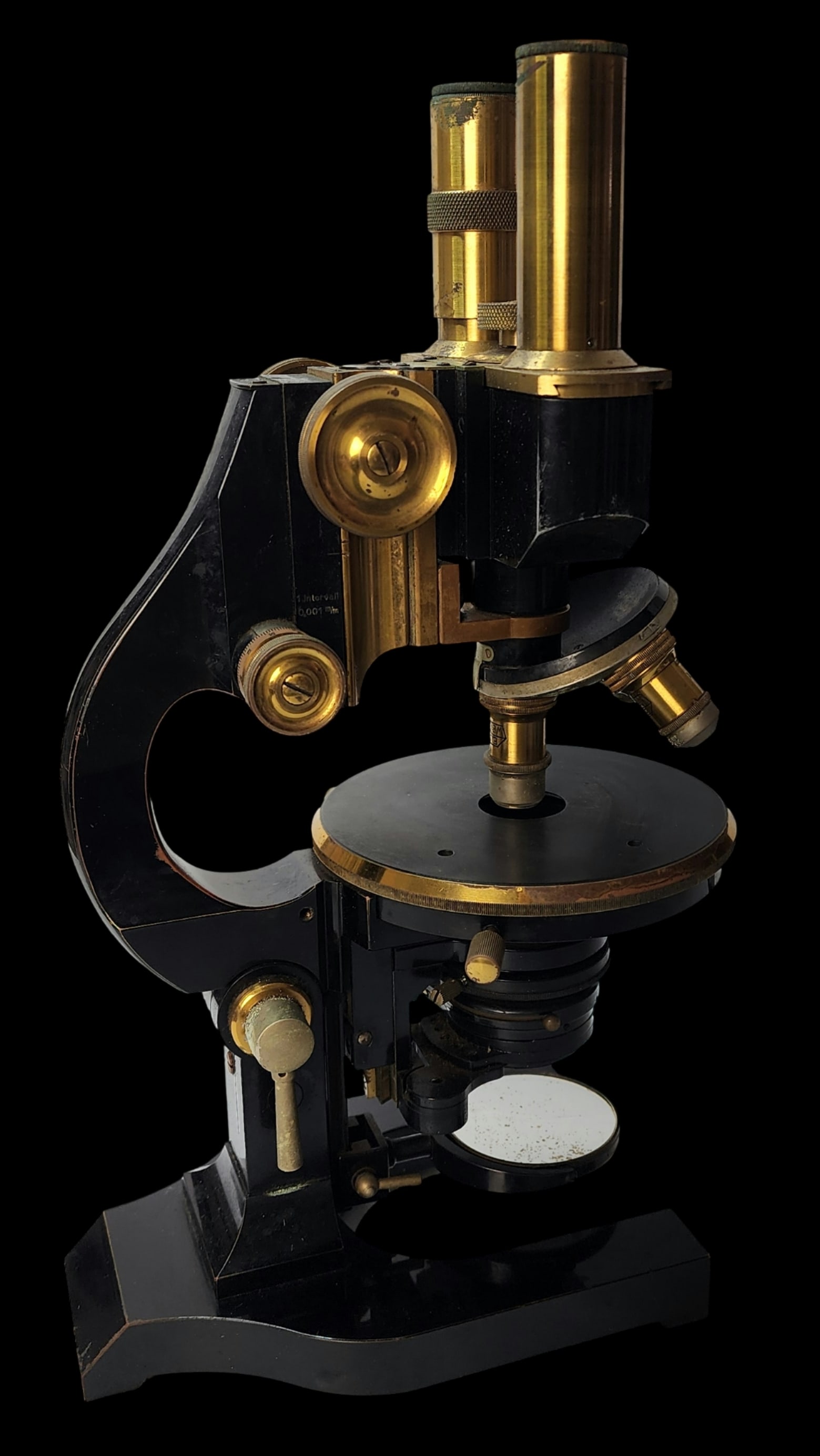 Rare ca. 1930 LEITZ WETZLAR Germany Binocular Microscope /w Original Case (1 of 15)