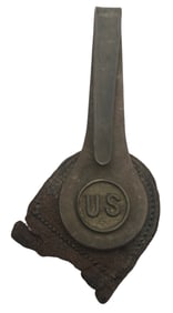 Antique Civil War Era US Bayonet Scabbard / Sword Hanger