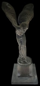 Large Vintage Rolls Royce "Spirit of Ecstasy" Bronze Statue after CHARLES ROBINSON SYKES