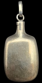 Unusual Vintage TAXCO Mexico Sterling Silver Perfume Bottle Pendant