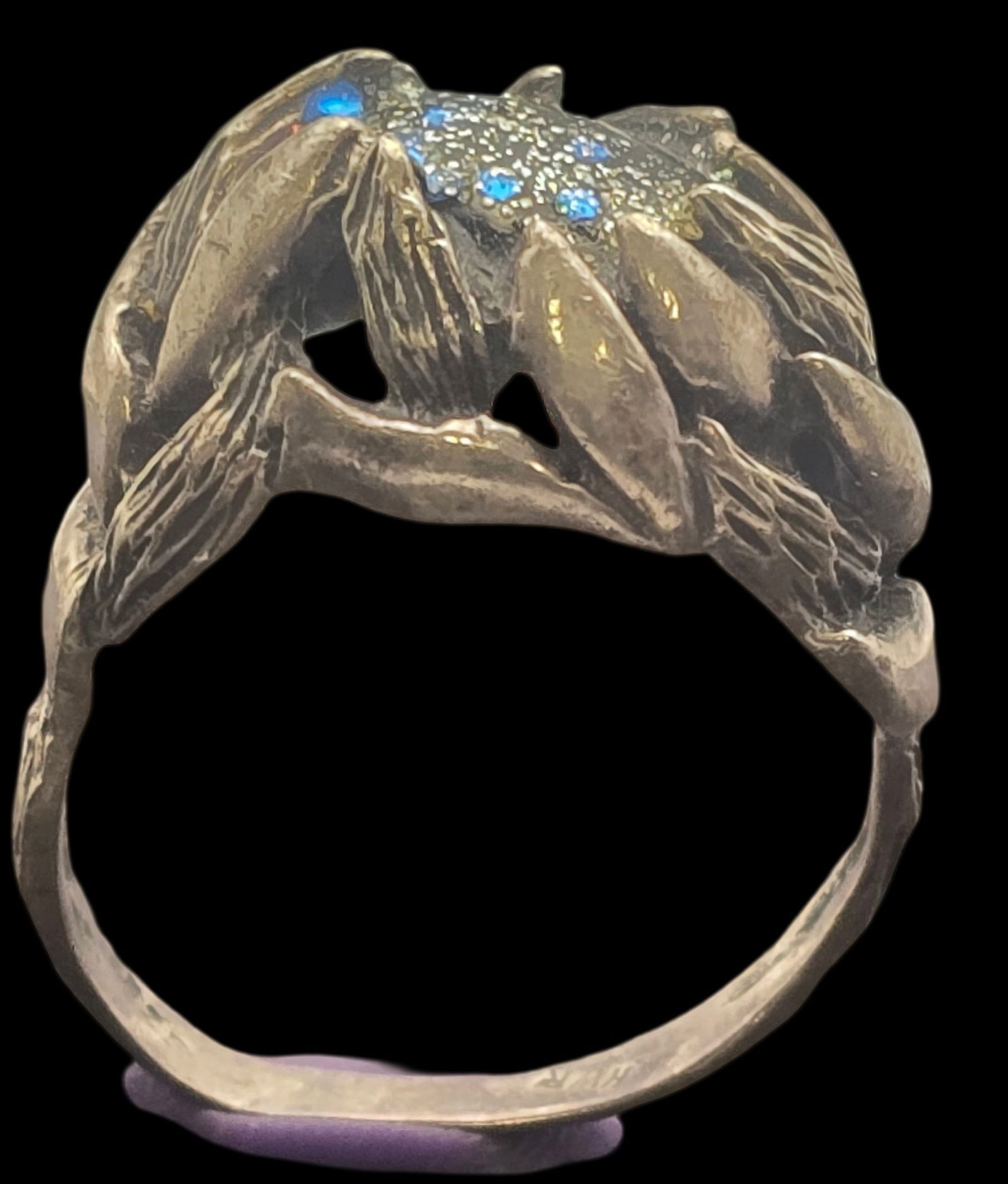 Vintage Mid-Century Modern Sterling Silver Ring (1 of 6)