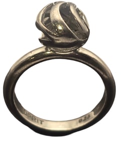 Vintage European ESPRIT Sterling Silver Designer Ring - Signed