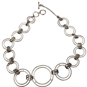 Vintage Sterling Silver Necklace