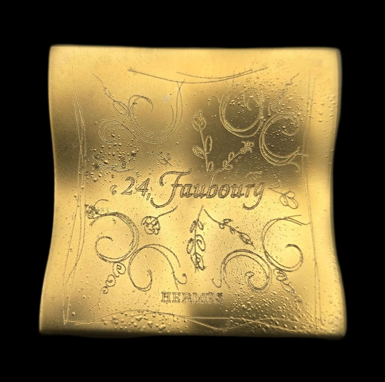 Rare Vintage HERMES France 24 Faubourg Perfume Vessel (1 of 7)