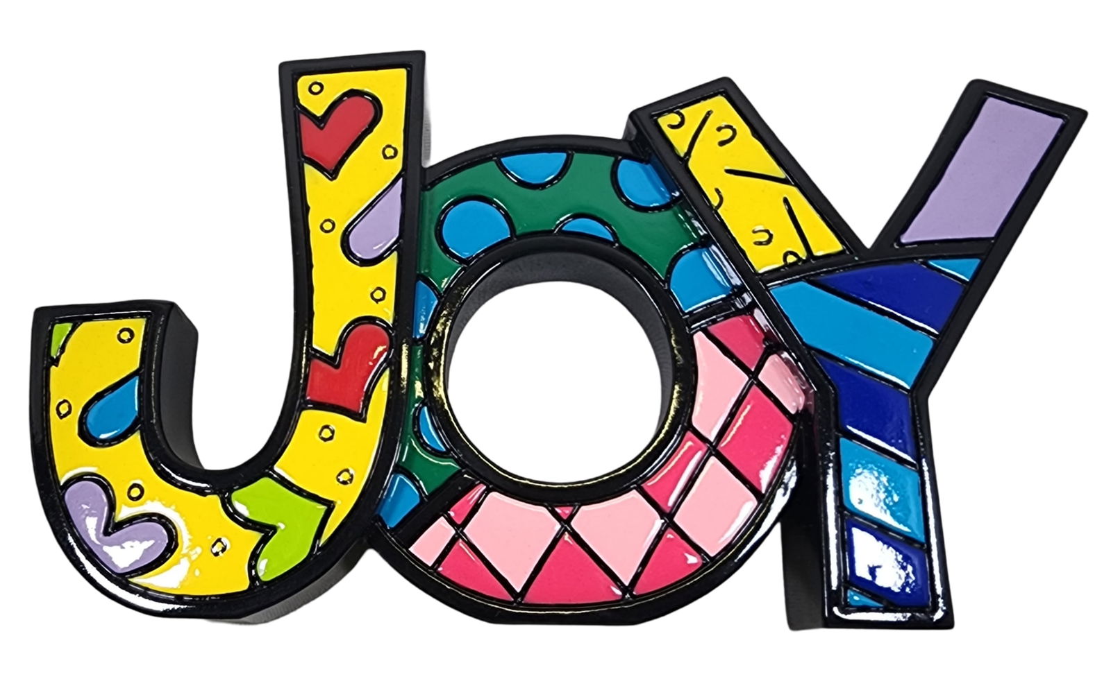 Vintage ROMERO BRITTO "JOY" Wall Art (1 of 4)