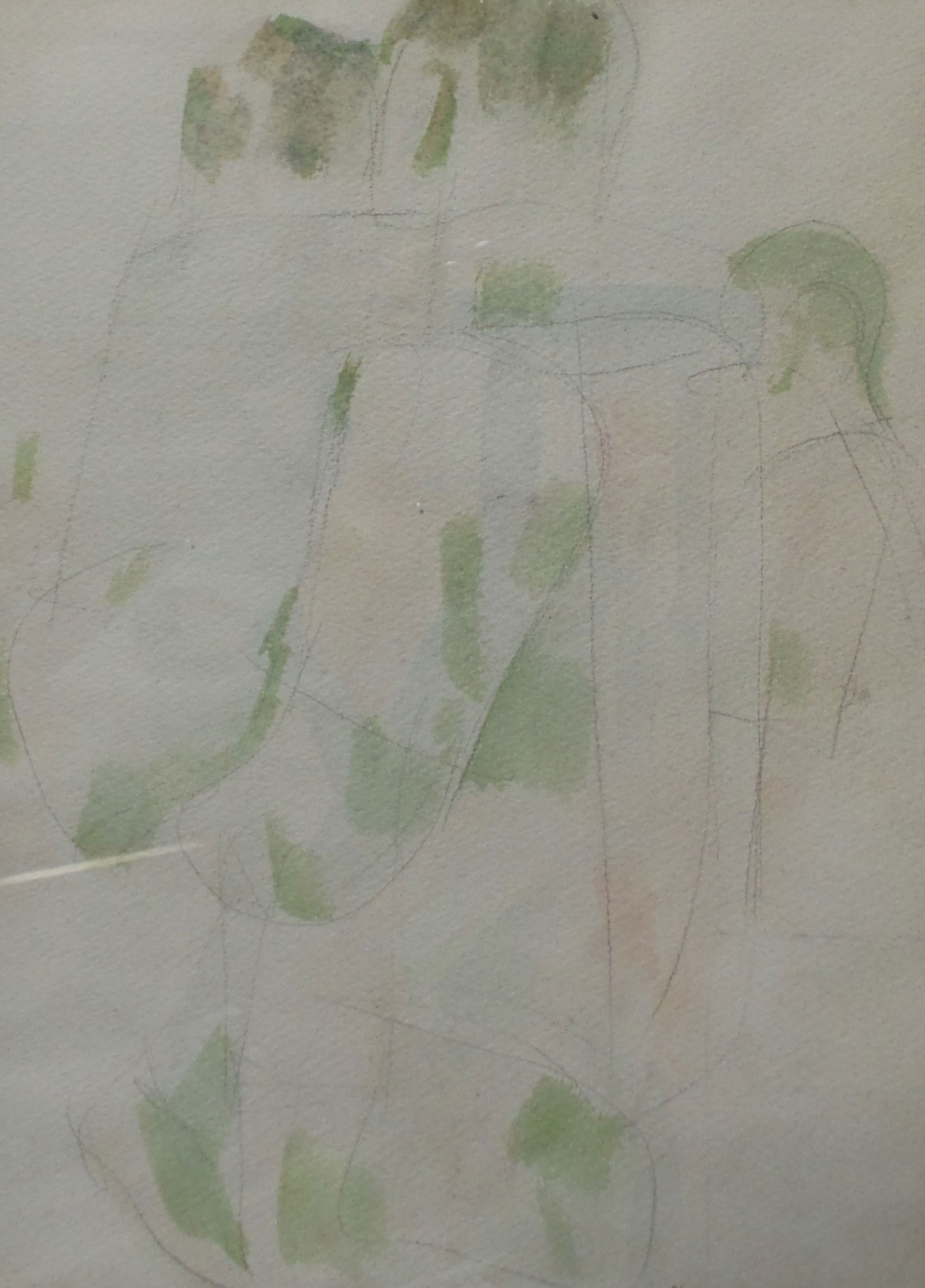 Mid-Century 1965 DAN BLOOM "Parade Watchers" Lithograph (1 of 6)