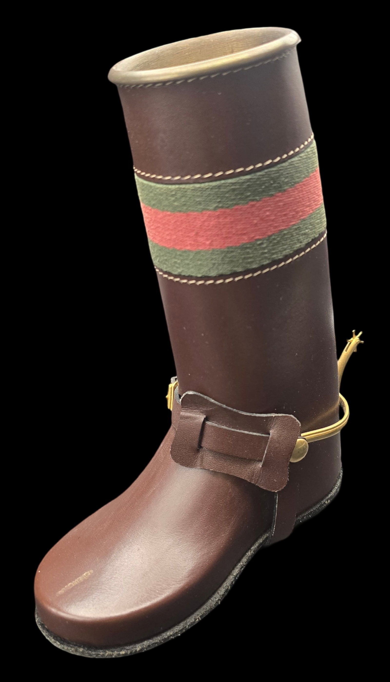 Original Vintage GUCCI Style Boot Shaped Desk Accessory / Pen Holder (1 of 8)