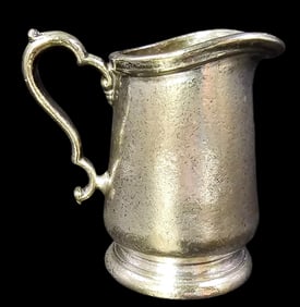 Rare Vintage Silverplate Hotel / Cruise Line Creamer Pitcher